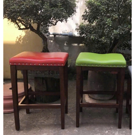Saddle Red : Ghế Quầy Bar , Đảo Bếp - H74cm